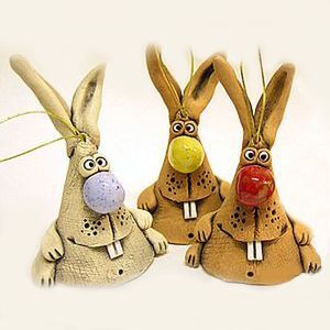 Molinis Velykų zuikis - varpelis