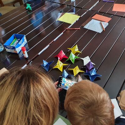 Edukacija „Pažintis su Origamiu" (Nuotolinė paslauga)