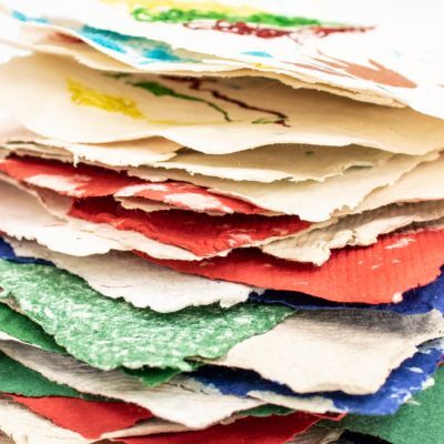 Edukacija "Rankų darbo popieriaus gamyba"