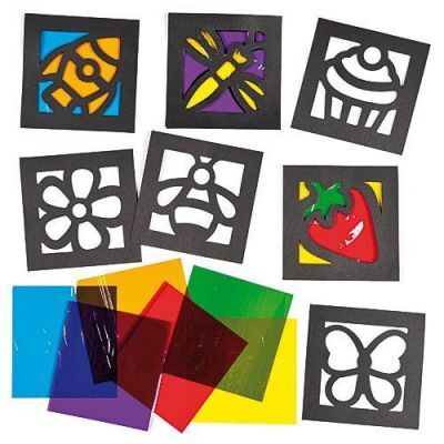 Edukacija "Vitražas iš popieriaus"