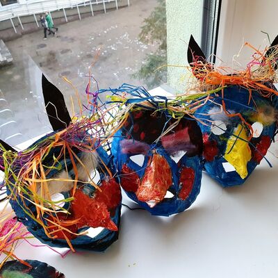 Edukacija „Užgavėnių kaukių gamybos dirbtuvėlės"