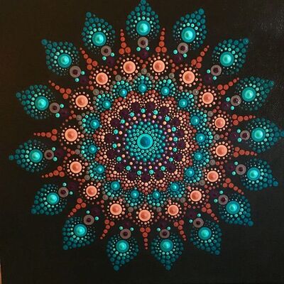 Mandalos taškavimas