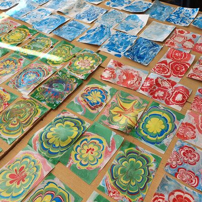 Edukacija EBRU „Metų laikai"