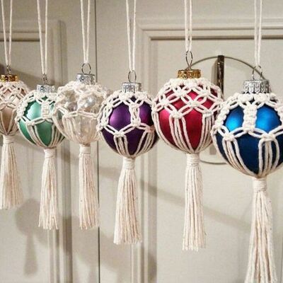 Makrame
eglutės žaisliukas 